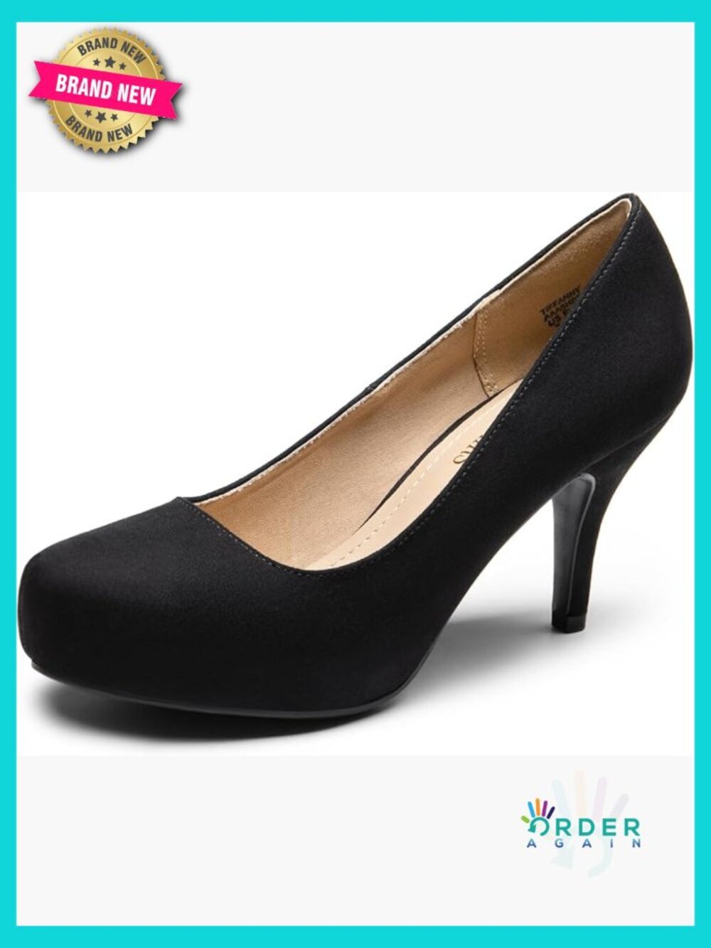 Classic Versatile Low Stiletto Heel Dress Platform Pumps Shoes